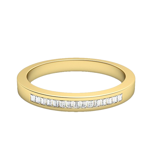 Nola-18K Yellow Gold-0.15 Ct-H-I / SI-Natural Diamonds