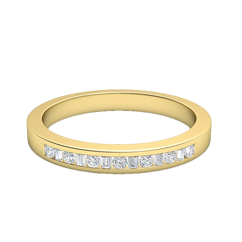 Alaina-18K Yellow Gold-0.15 Ct-H-I / SI-Natural Diamonds