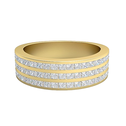 Doris-18K Yellow Gold-1.25 Ct-H-I / SI-Natural Diamonds