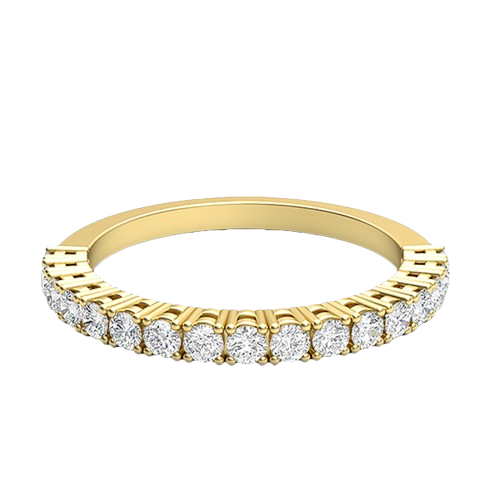 Nichelle-18K Yellow Gold-0.34 Ct-H-I / SI-Natural Diamonds