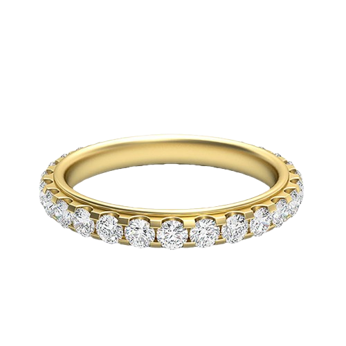 Cambree-18K Yellow Gold-2.24 Ct-H-I / SI-Natural Diamonds