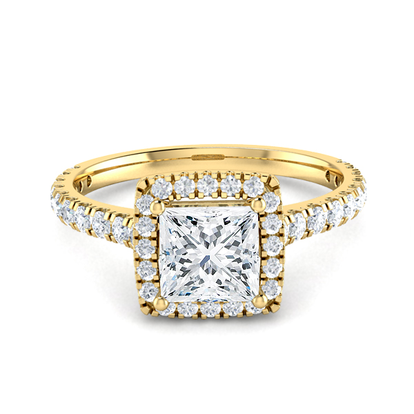 Meta Title Emerald Beatrice Halo Diamond Engagement Ring