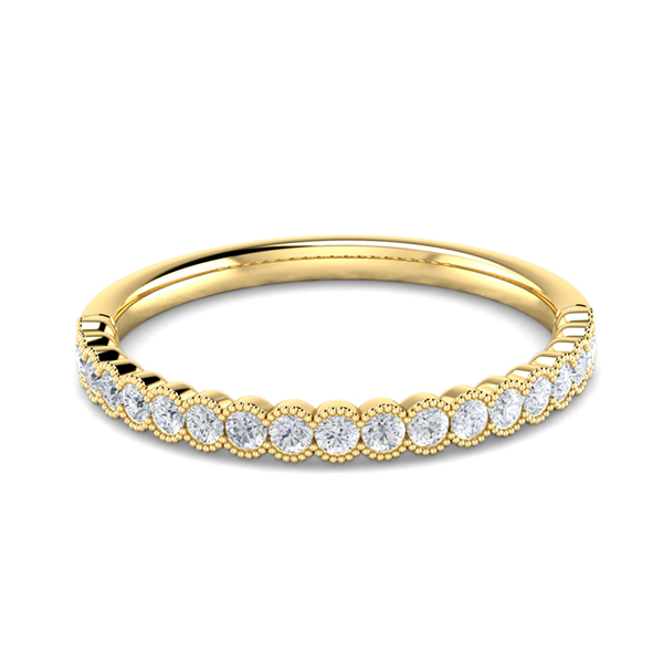 Emilee-18K Yellow Gold-0.80 Ct-H-I / SI-Natural Diamonds