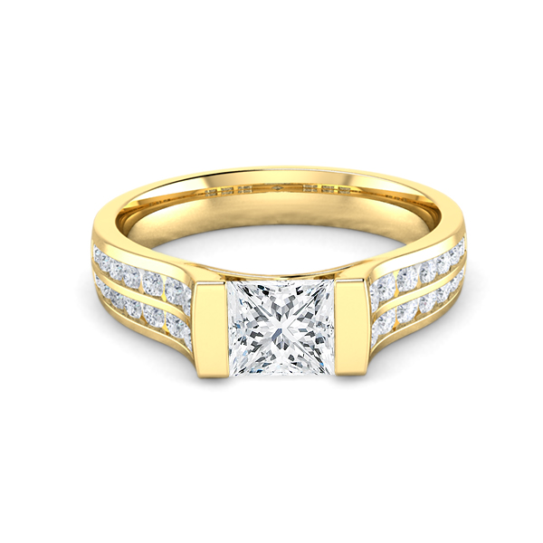 Meta Title Emerald Beatrice Halo Diamond Engagement Ring