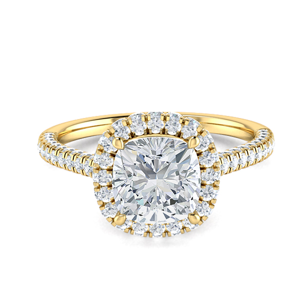 Meta Title Emerald Beatrice Halo Diamond Engagement Ring