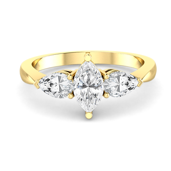 Meta Title Emerald Beatrice Halo Diamond Engagement Ring