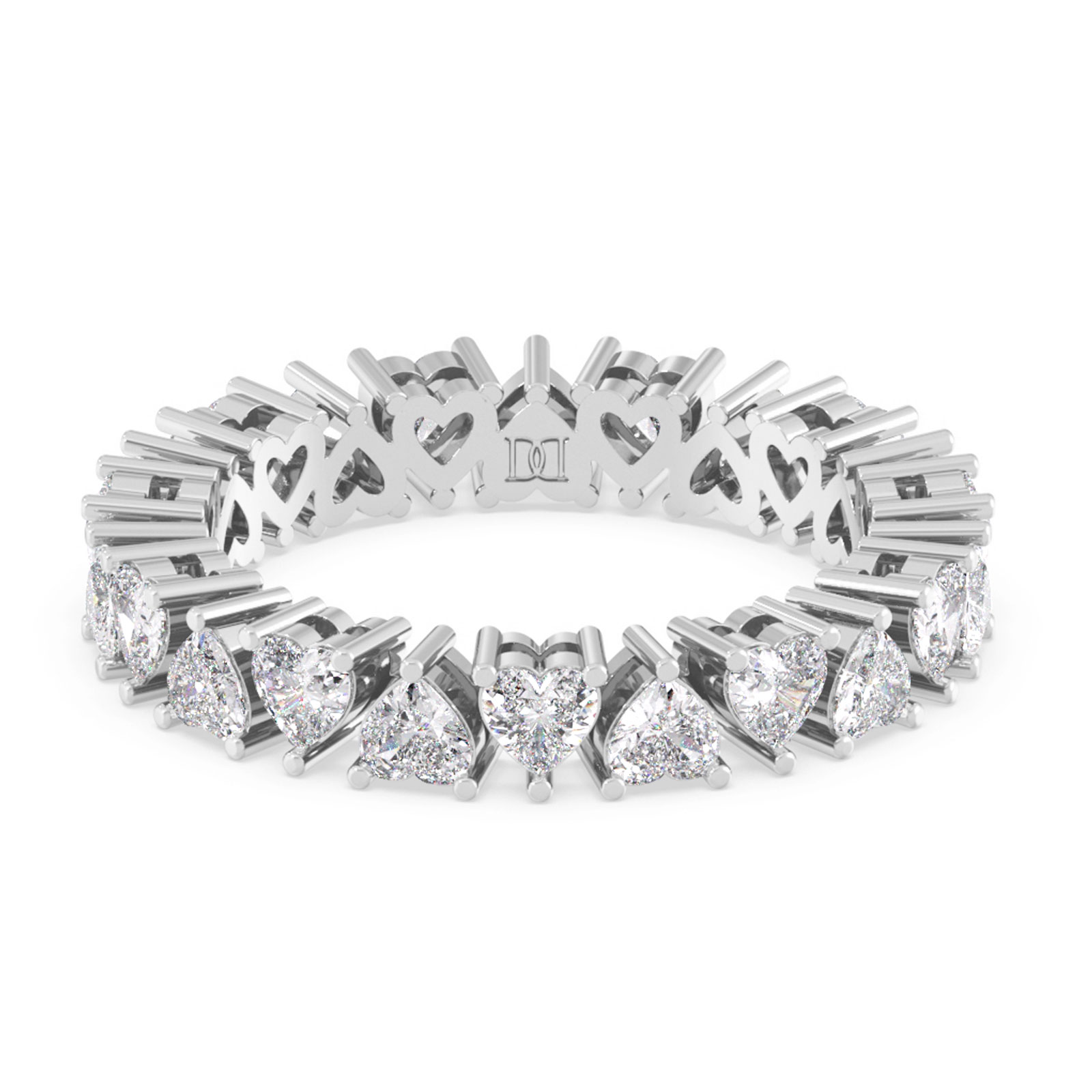 Jemima-Platinum-2.20 Ct-H-I / SI-Natural Diamonds