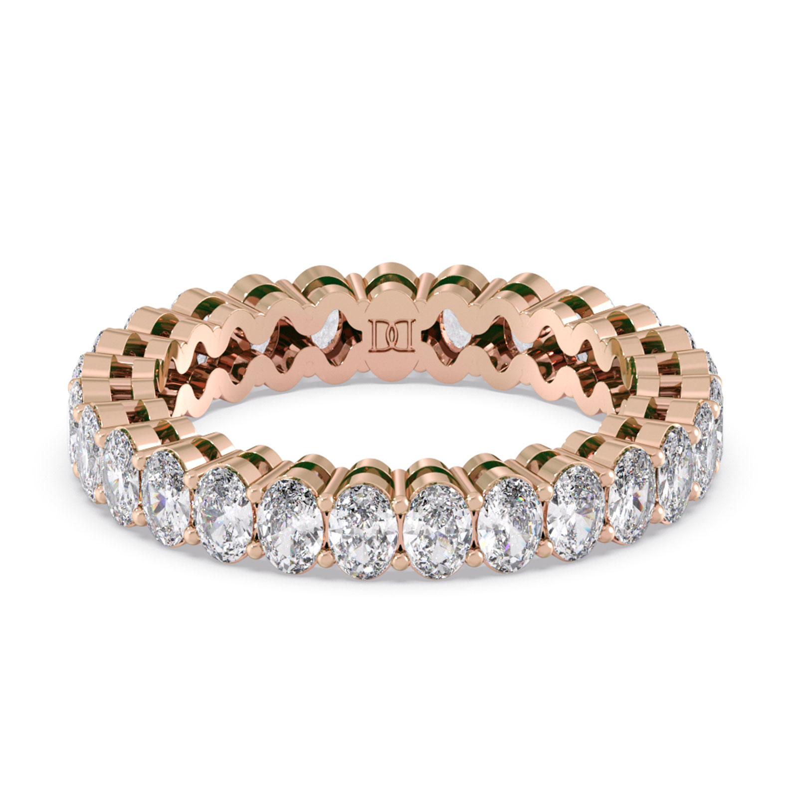 Leandra-18K Rose Gold-2.70 Ct-H-I / SI-Natural Diamonds