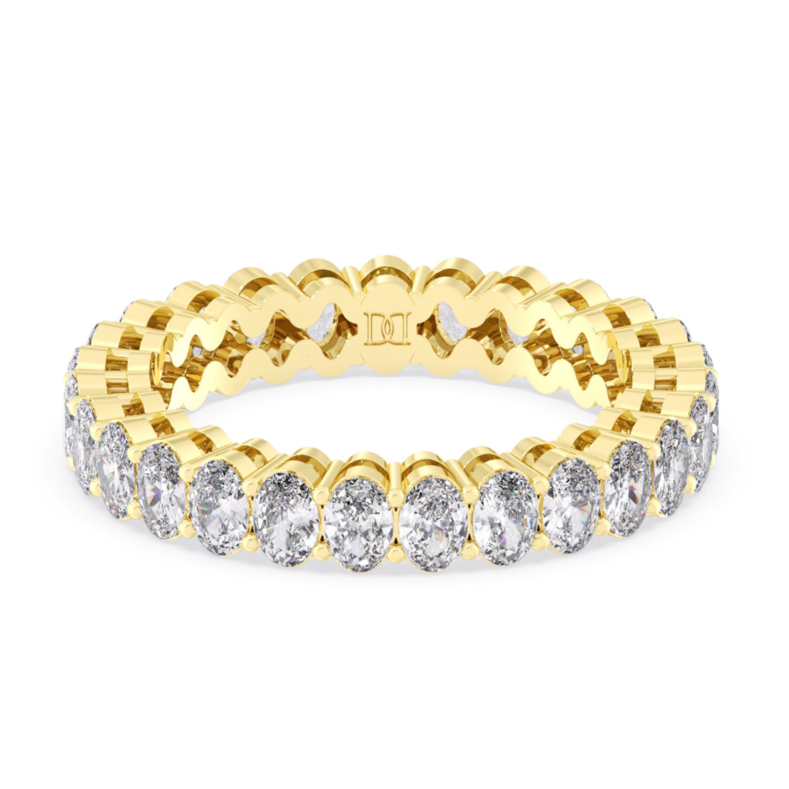 Leandra-18K Yellow Gold-2.70 Ct-H-I / SI-Natural Diamonds