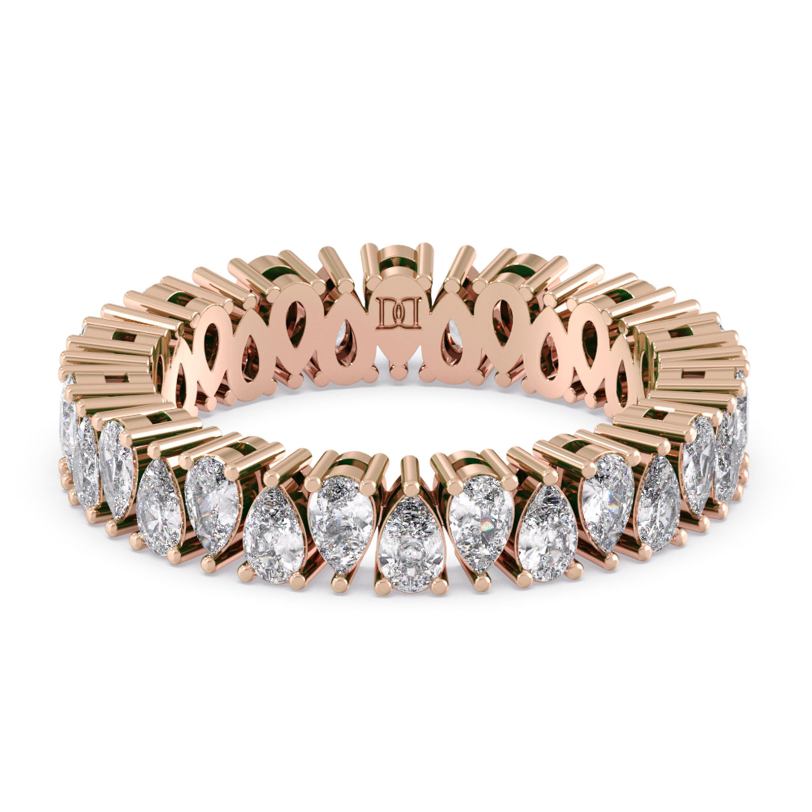 Lorie-18K Rose Gold-3.00 Ct-H-I / SI-Natural Diamonds