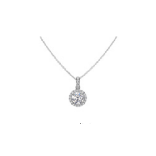18k Rose Gold Necklace With 0.3-Carat Marquise Shape Diamond