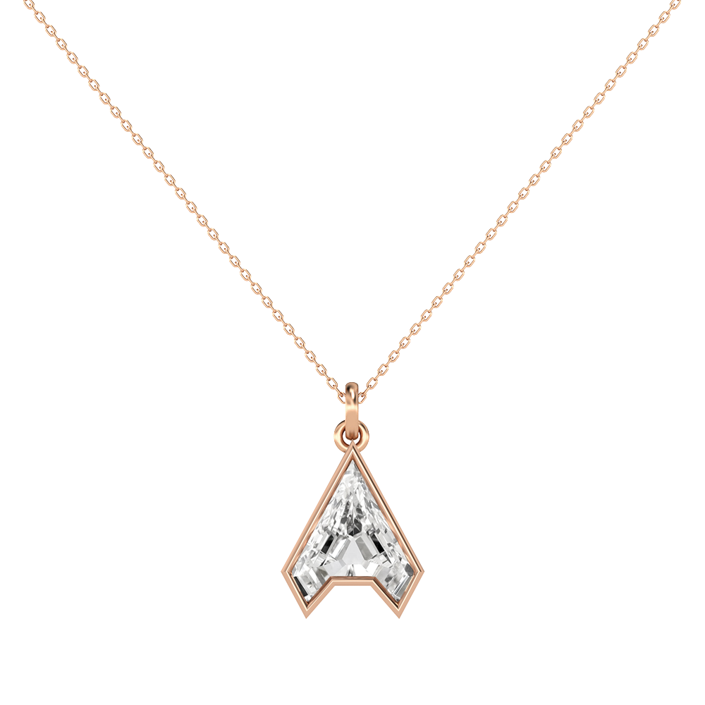 A-18K Rose Gold-Pendant-7 mm