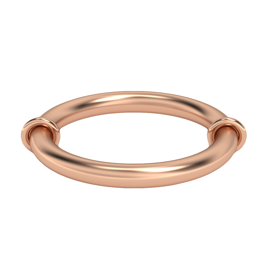 Milan-18K Rose Gold-2.5 mm