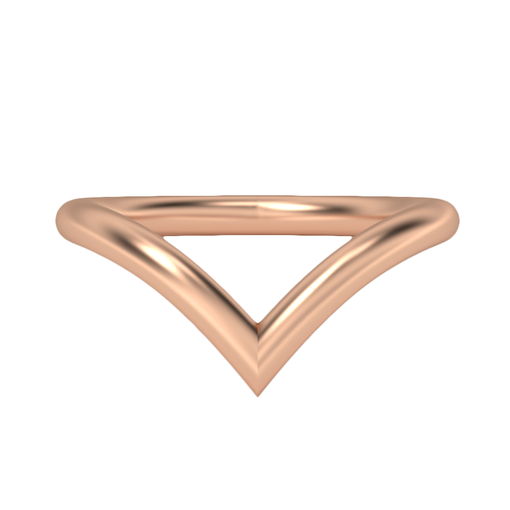 Hayley-18K Rose Gold-2.2 mm
