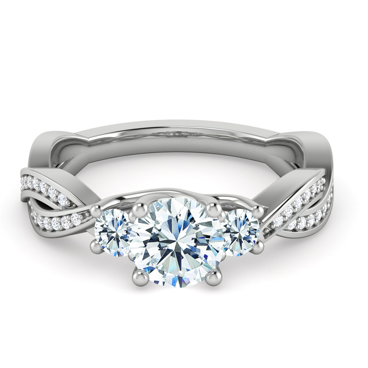 Meta Title Emerald Beatrice Halo Diamond Engagement Ring