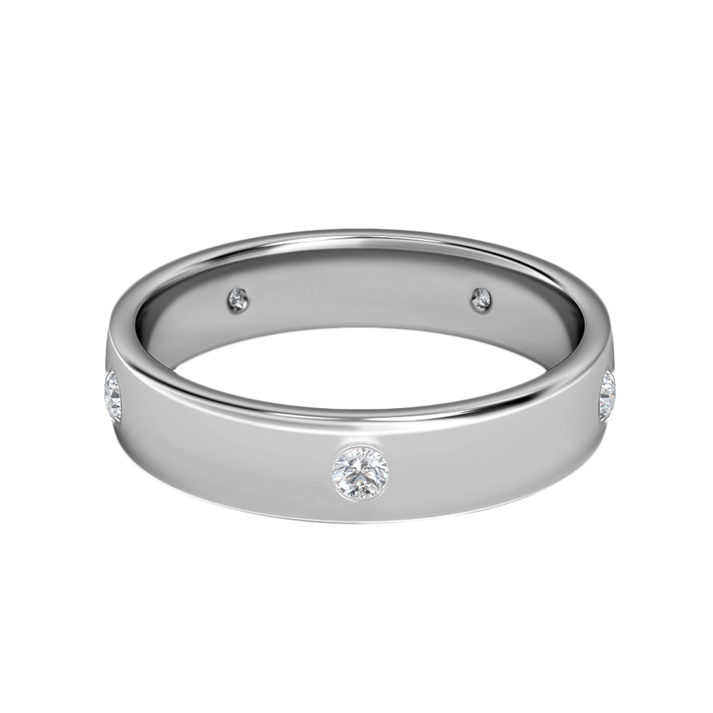 Boston-Platinum-0.20 Ct-H-I / SI-Natural Diamonds