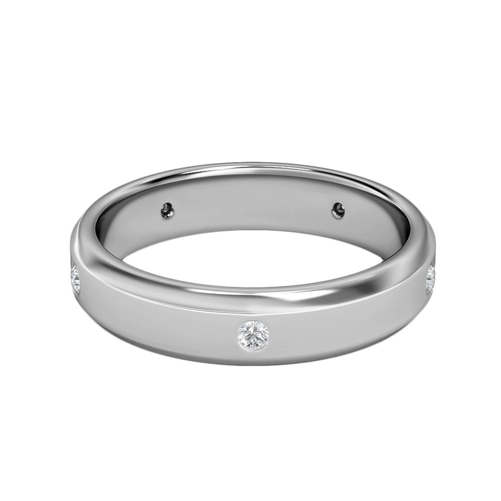 Berlin-Platinum-0.10 Ct-H-I / SI-Natural Diamonds