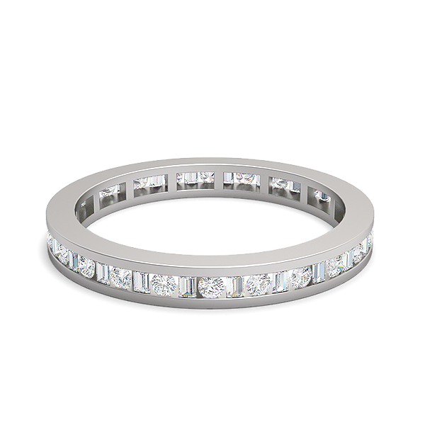 Baguette Diamond Full Eternity Ring