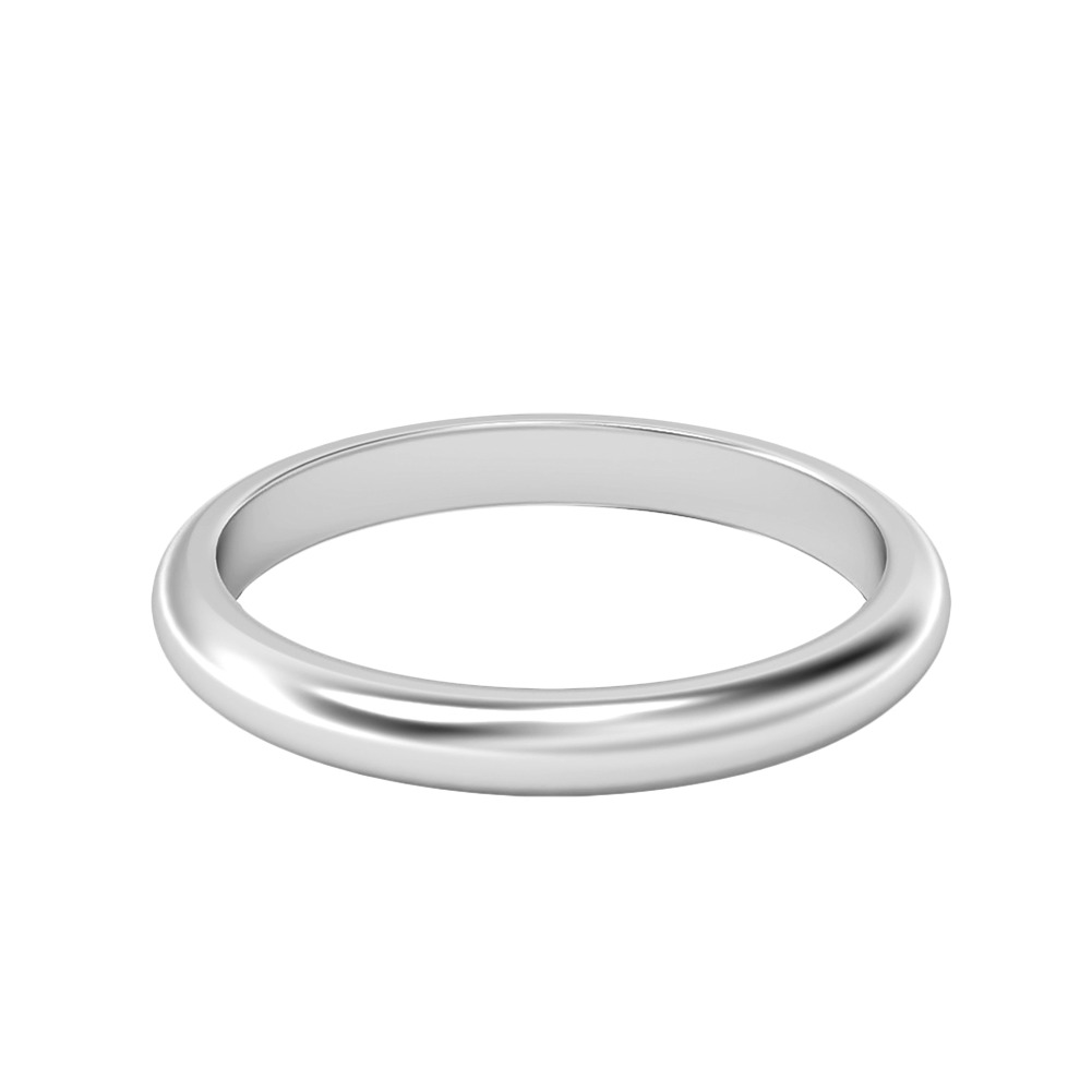 Comfort Fit D-Court Wedding band