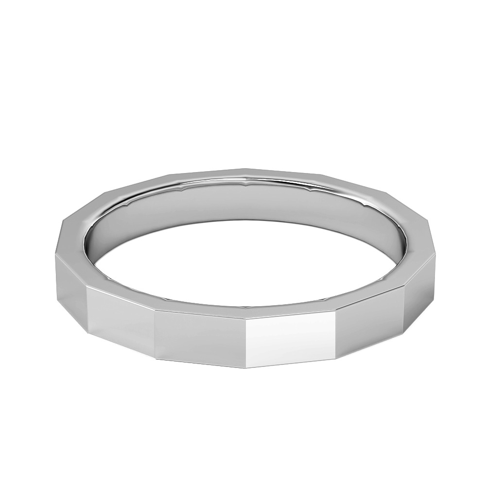 14-Sided Classic Men's Wedding Band
