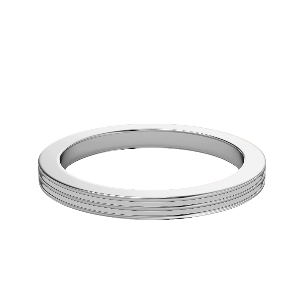 Groove Classic Men's Wedding Band
