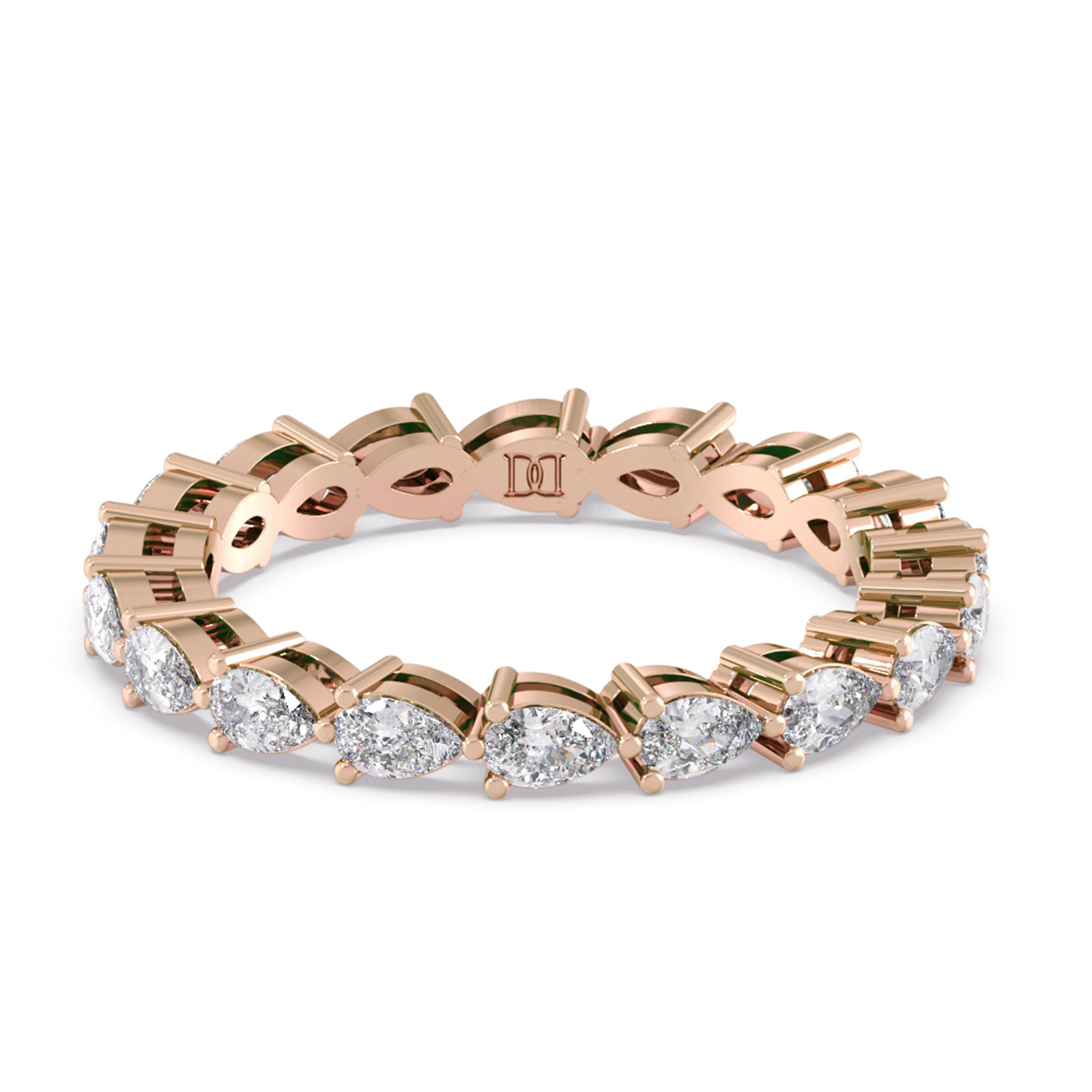 Wilma-18K Rose Gold-1.80 Ct-H-I / SI-Natural Diamonds